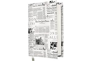 Book Cover - Hard Books Cover for Paperback, Washable Fabric, Book Protector- Padded, Tablet Pc Case Cover for Adult (Newspap
