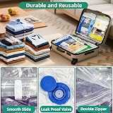 STORAGE MASTER Space Saver Bags 12 Pack with Electric Pump Vacuum Storage Bags view 4
