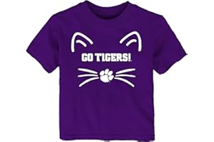 FUTURE TAILGATER Clemson Tigers Go Tigers! Baby/Toddler T-Shirt - Purple