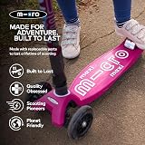 Micro Maxi Micro Deluxe Foldable LED 3-Wheel Kids Scooter Ages 5-12 view 6