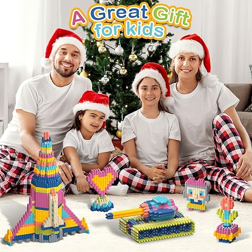 Tigerhu Kids 1120pcs Building Blocks Set Educational STEM Building