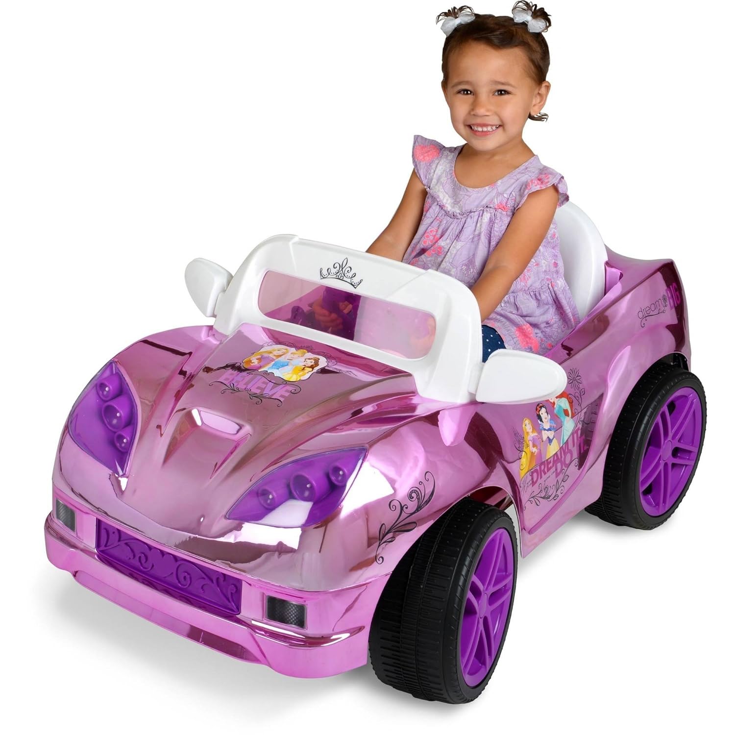 disney princess 6 volt dream car