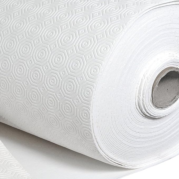 Tischschoner Weiss Eckig 90x180 cm · Länge wählbar - Unterlage Tischpolster