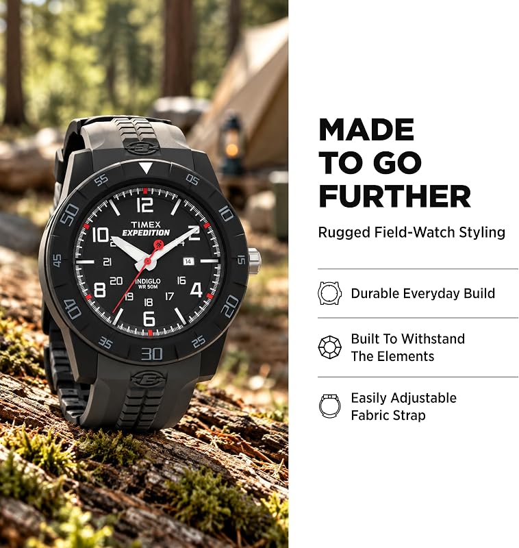 Herren-Armbanduhr Expedition Rugged Core Analog Quarz T49831D7 — Foto 3 von 8