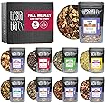 Tiesta Tea - Fall Medley Tea Loose Leaf Sampler Dry Flight Set - No Caffeine Tea - Makes Hot & Iced Tea - Assorted Tea Sets w/ith Herbal, Black, Fruit, Chai Teas & More - 9 Resealable Sample Pouches