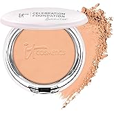 IT Cosmetics Celebration Foundation Illumination - Full-Coverage, Anti-Aging Powder Foundation - Blurs Pores, Wrinkles & Imperfections - 0.3 oz