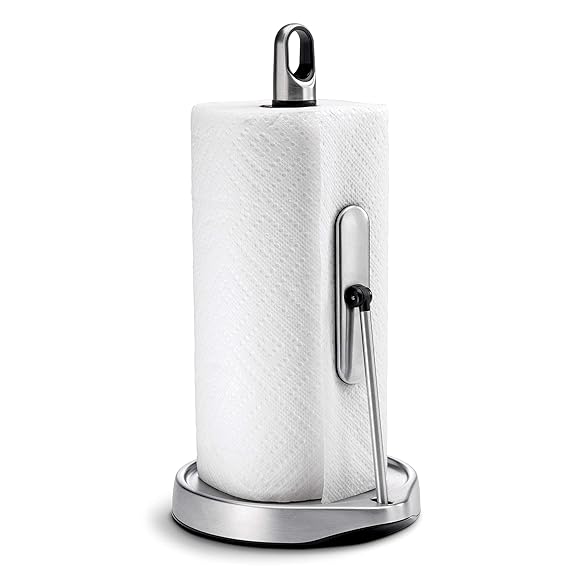 simplehuman Tension Arm Paper Towel Holder, Stainless Steel Amazon.in