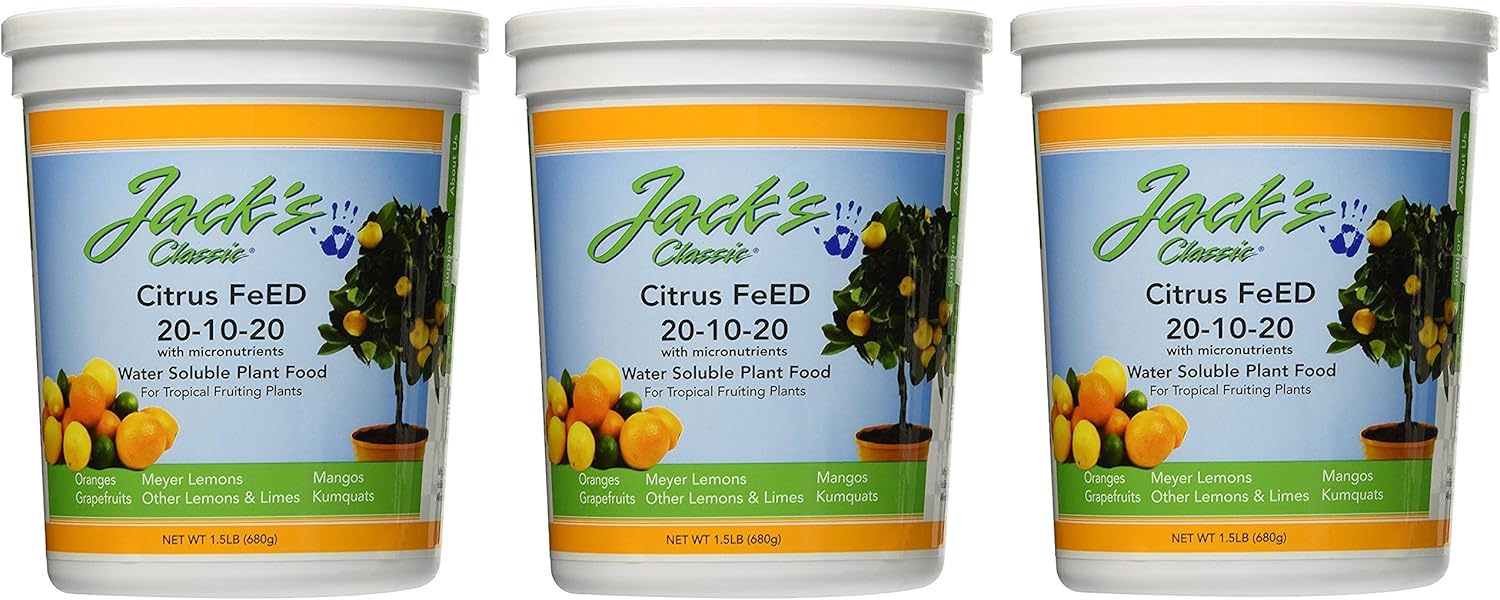 JR Peters Inc 52524 Jacks Classic No.1.5 201020 Citrus Food