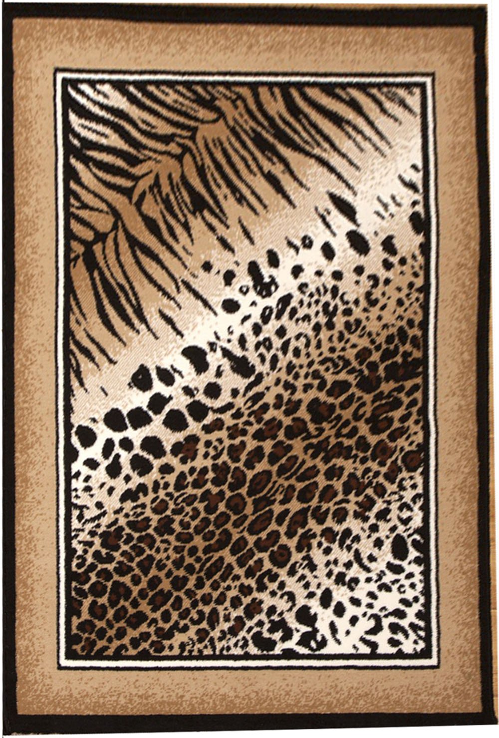 Whave colour animal print top bottom leopard print polka dots