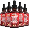 Clean Nutra Cayenne Pepper Drops Supplement Liquid + Hawthorn Berry, Vitamin D3 K2 Beet Root Powder, Ceylon Cinnamon, Turmeric Curcumin, Organic Panax Ginseng, Berberine Extract Organic (5)