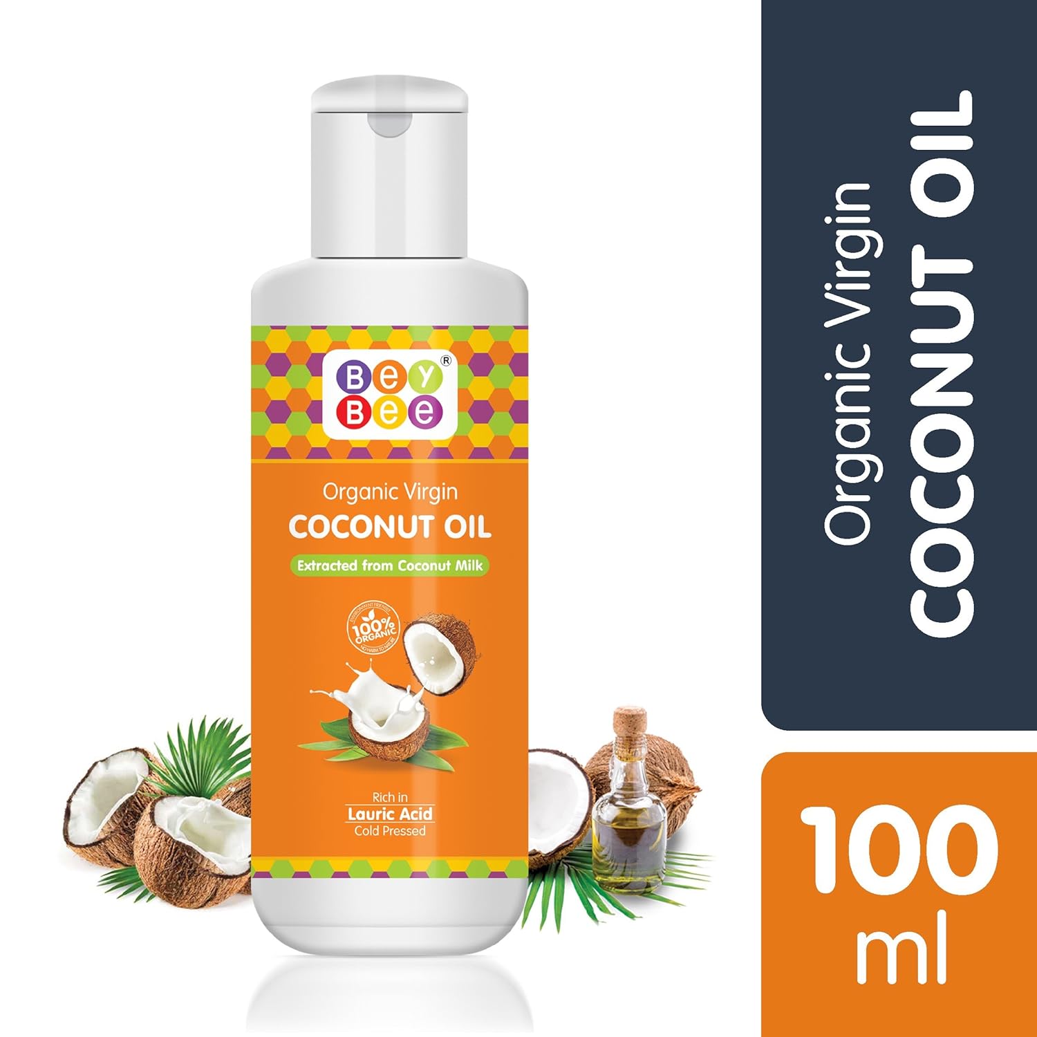 Bey Bee Extra Virgin Organic Coconut Oil For Babies Massage And