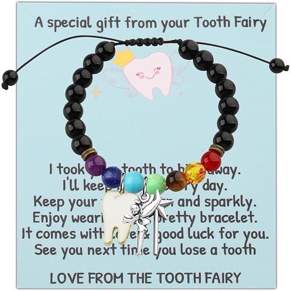 Boîte à Dents En Bois Hollandaise Pour Cadeau De Fée Des Dents De Lait - Fille / Noir