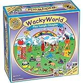 Wacky World - Exciting Game of Collecting, Trading, and Racing to Win Zany Character Cards in The Ultimate Color Match Adventure – Family Fun for Kids 6 & Up