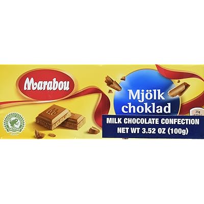 Marabou Milk Chocolate Bars 6-Pack