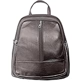 Bullz Crossbody Backpack Travel Hiking Chest Bag Daypack Leather Sling Bag for Men and Women (Brown)