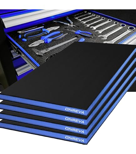 Amazon.com: 5S Lean Tool Box Foam Organizers 1/2 INCH Thick (1