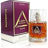AFLUXE Klamath-Deliur Long-Lasting Cologne for Men | Vanilla, Warm Spicy, Amber, Cinnamon Scent | Eau de Toilette 100ml Spray | Day to Night Fragrance