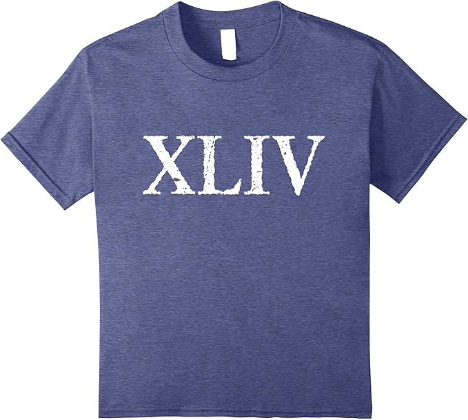 Amazon.com: Roman Numeral 44 XLIV Shirt: Clothing