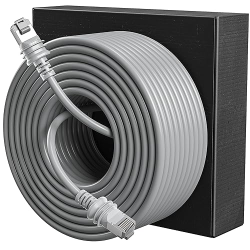 Txtcu Starlink Gen 3 Cable 50ft, Starlink Ethernet Cable Waterproof, High-Speed Transfer, Plug-and-Play Starlink Link Cable for Starlink Gen 3 Standard Dish