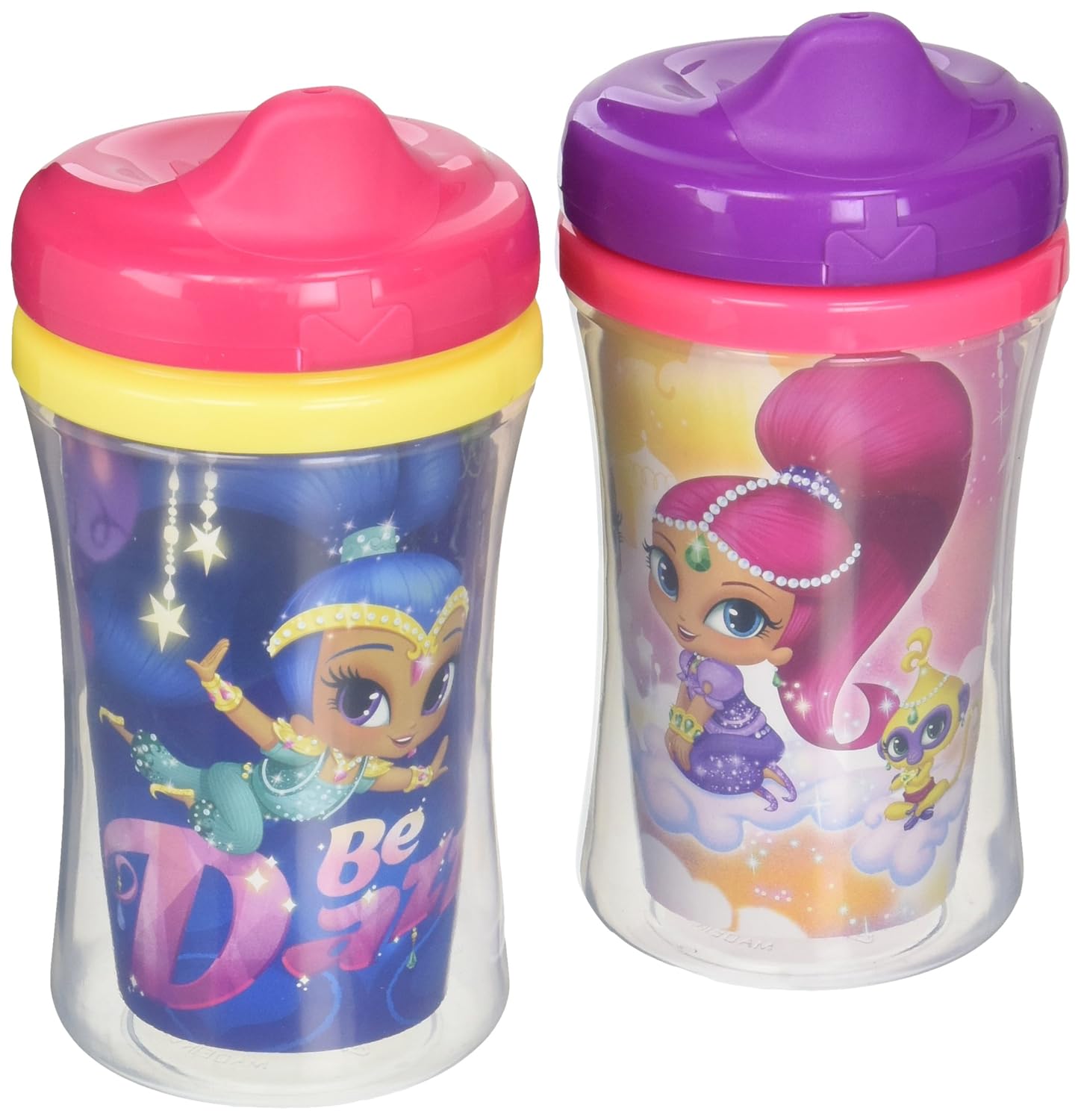 NUK Insulated Sippy Cup, Shimmer & Shine, 9oz 2pk