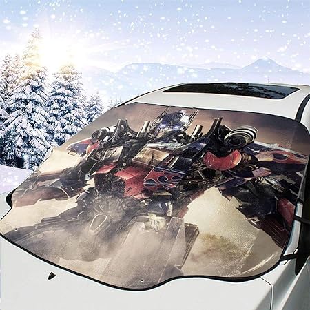 Amazon Co Jp 店長オススメトランスフォーマー 1 フロントガラス雪カバー カーフロントカバー 車サンシェード 防水 雪対策 凍結防止カバーほとんどの車 車用サンシェード 軽自動車 Crv車 普通車に適用 147 118cm 四季適用 車 バイク