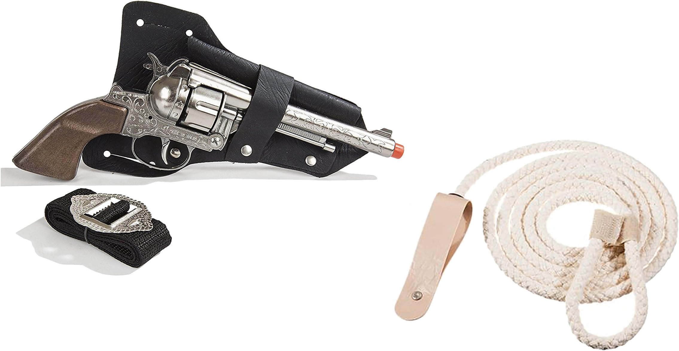 Parris Doc Holliday Set and Parris Cowboy Trick Rope Bundled by Maven Gifts