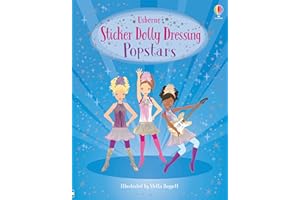 Sticker Dolly Dressing Popstars: A Bestselling Sticker Book to Dress a Girl Band for Glamorous Performances and World Tours for Kids (Ages 5-7)