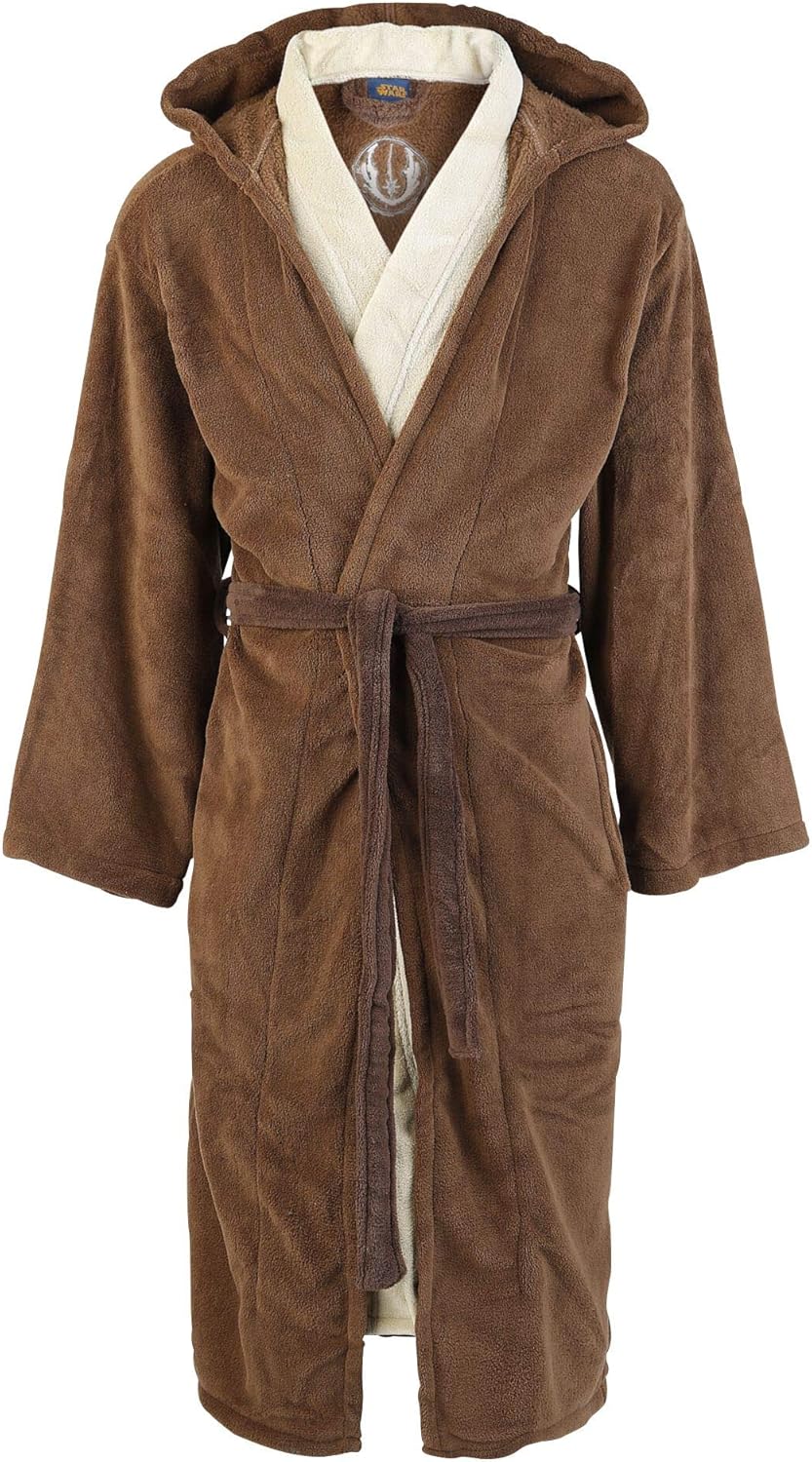 Jedi (Star Wars) Bath Robe One Size, Brownbeige, Amazon.co.uk Clothing