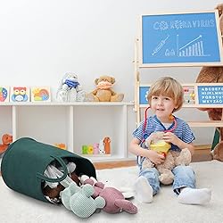 XUANGUO Cotton Rope Laundry Basket Hamper for