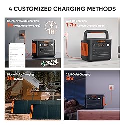 Jackery Solar Generator 1000 v2 with 2x100W Solar