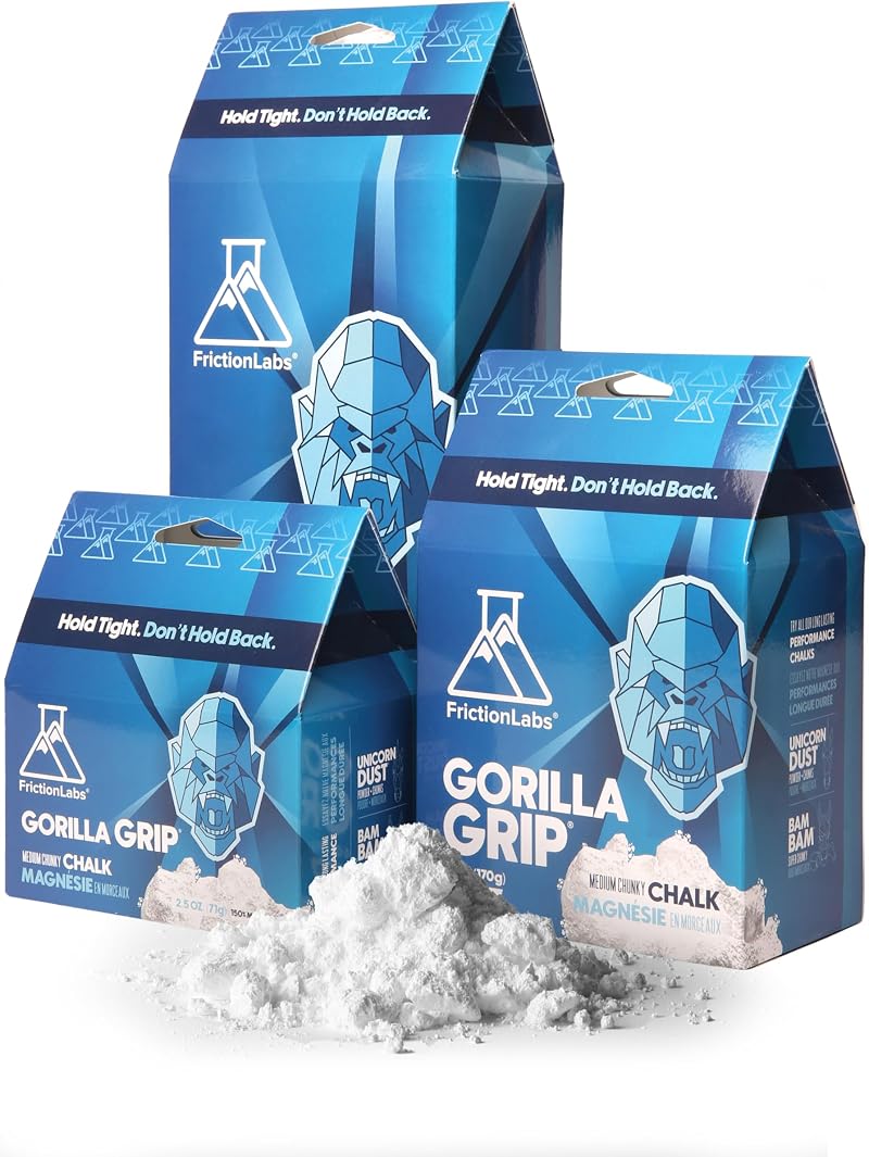 Friction Labs Loose Climbing Chalk 12 oz Gorilla Grip Chunky Texture