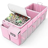HOTOR Trunk Organizer, Sturdy Foldable with Cooler