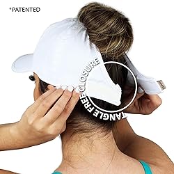 Ponyflo Women's Ponytail Baseball Cap - Curly Hair