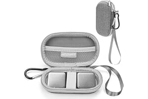 MGZNMTY Portable Hard Travel Case for AliveCor Kardia Mobile Heart Monitor Personal EKG/KardiaMobile 6-Lead Rate Monitoring Devices (Case Only)(Gray)