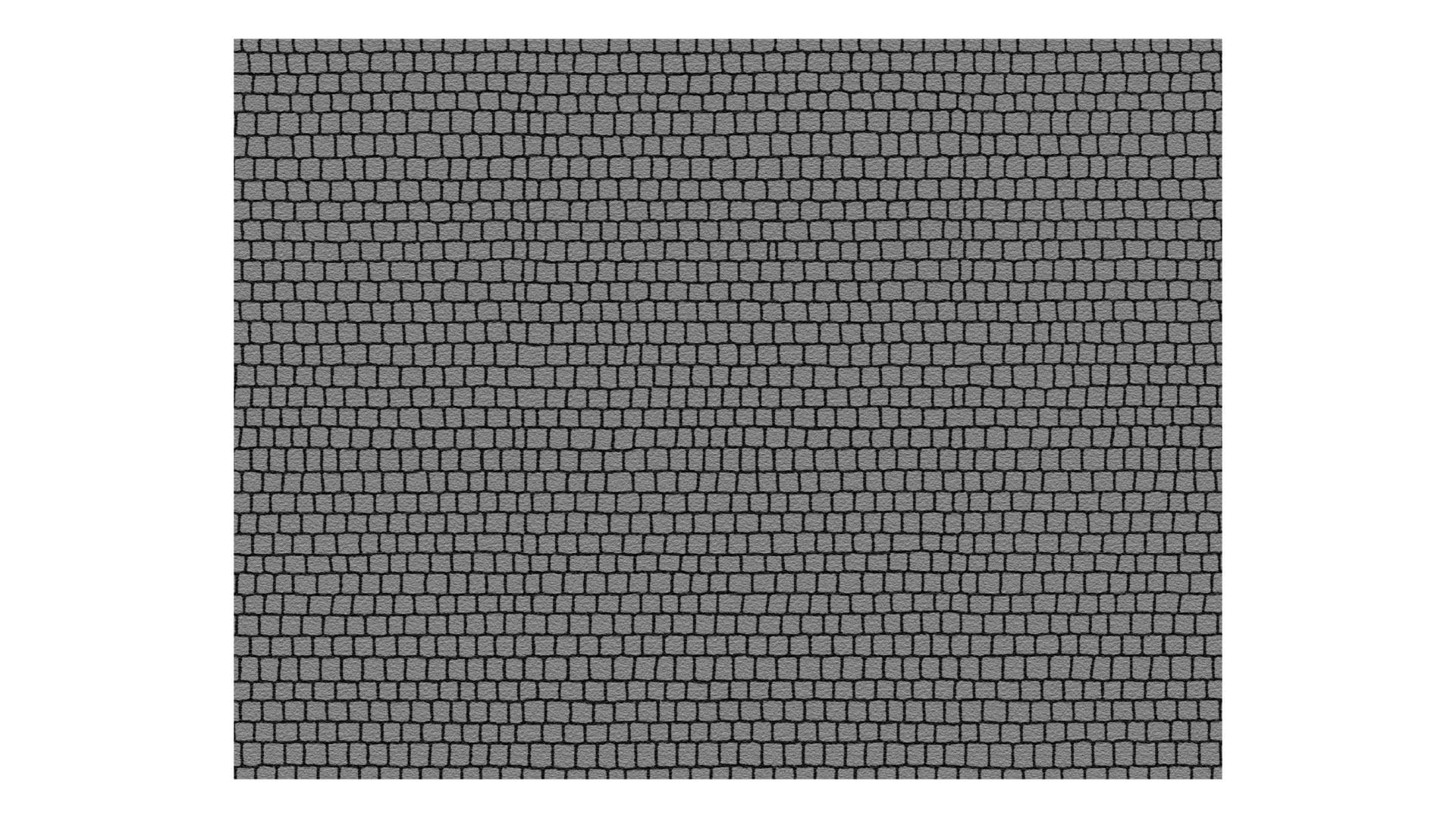 Noch 60724 22 x 14 cm Cobblestones Place Landscape Modelling (2-Piece)