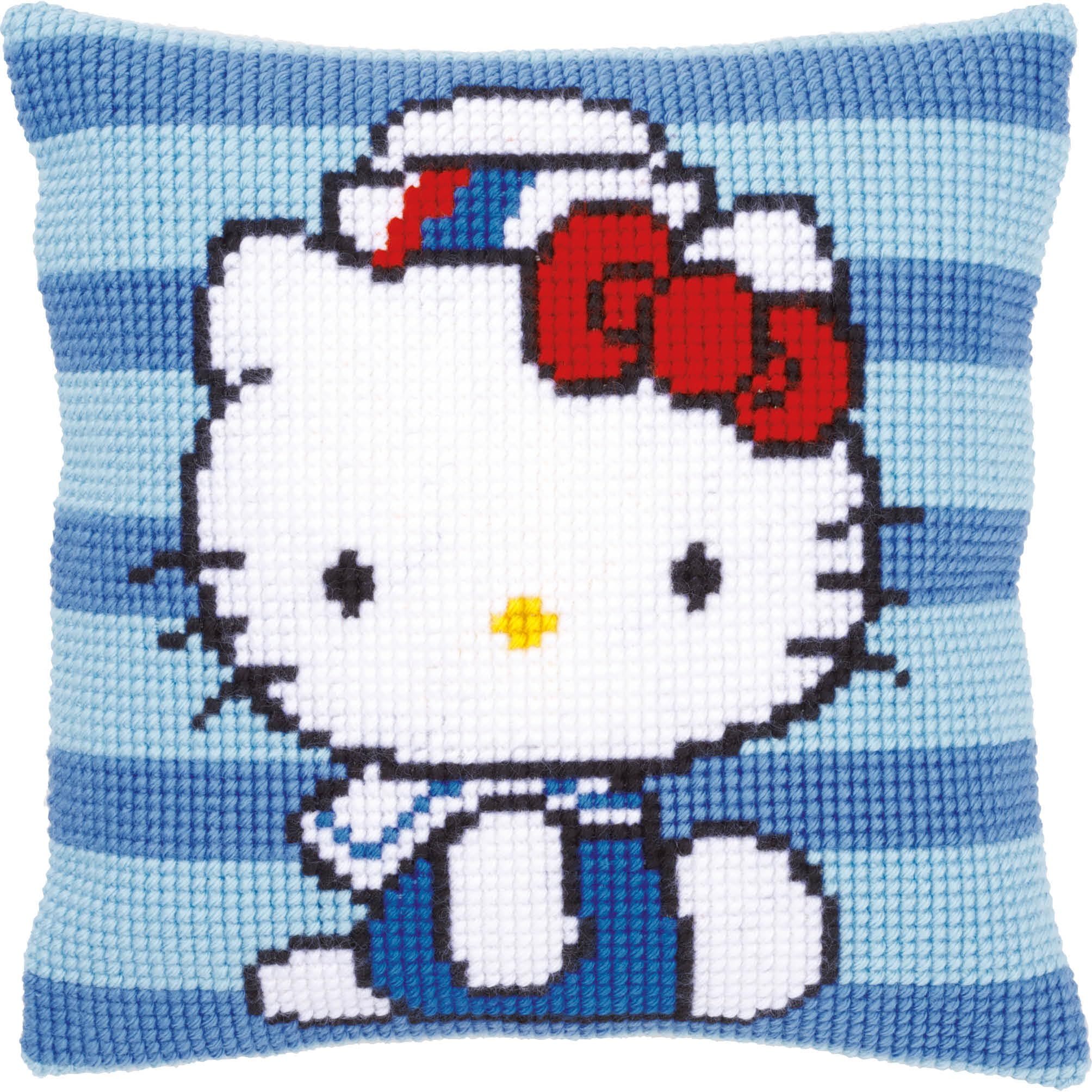 Vervaco 1-Piece Cushion Hello Kitty Marine
