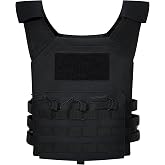 XIELIXIA Tactical Vest Youth Army Costume,Adjustable Training Protective Outdoor Vest,Suitable for Airsoft Paintball Game Equipment