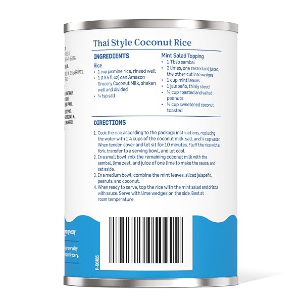 AMAZON GROCERY, COCONUT MILK, 13.5 FL OZ
