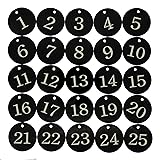 StayMax Acrylic ID Number Tags Key Tags with Key
