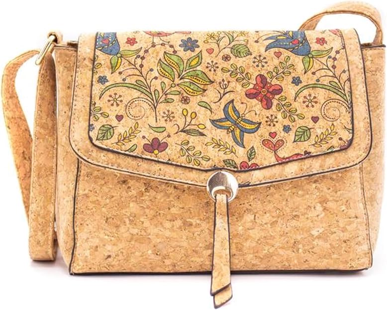 Cork Handbag Shoulder Bag Eco Friendly Sustainable gift Natural Organic