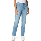 High Rise Straight Leg Jean at Amazon 