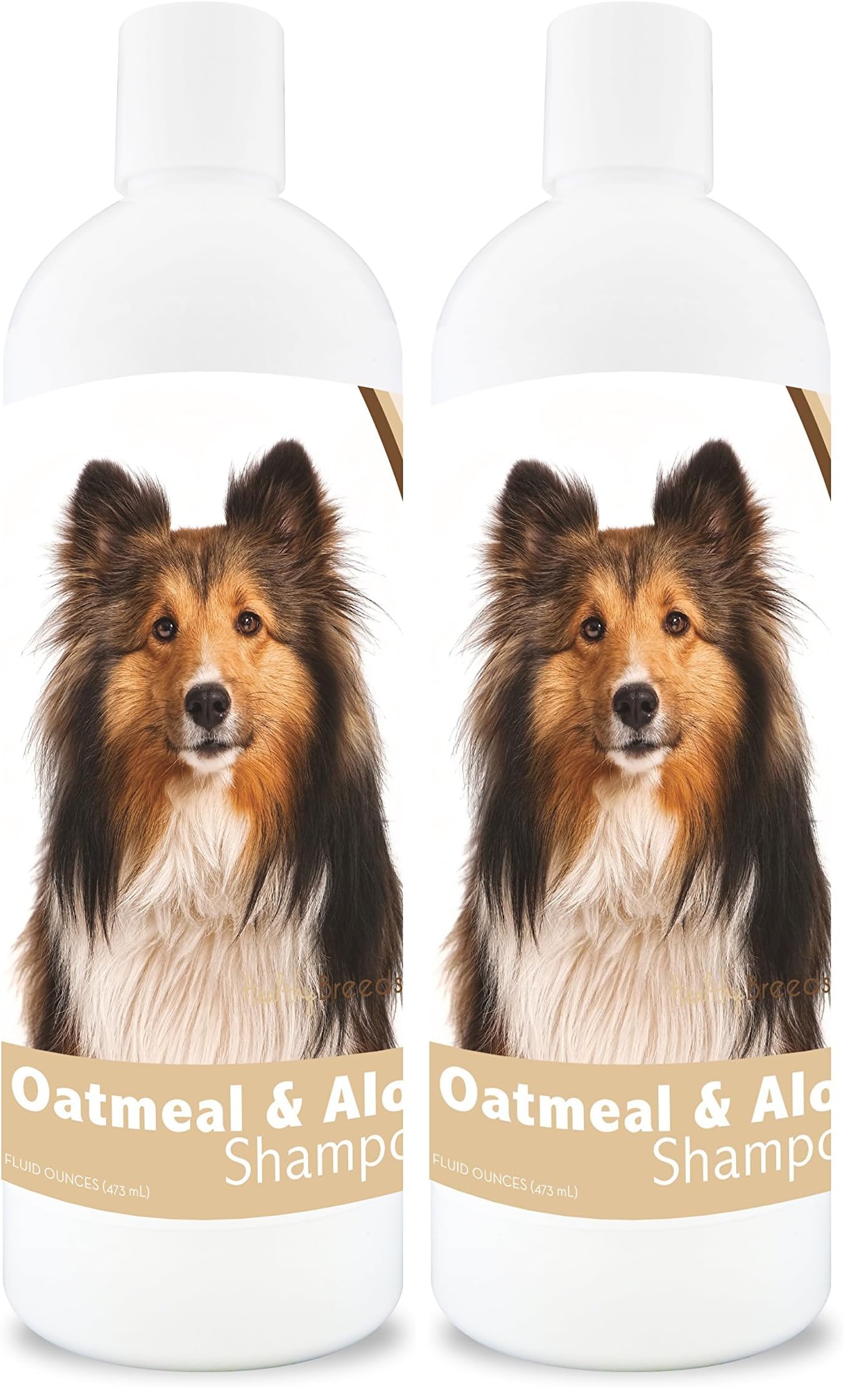 Healthy Breeds Shetland Sheepdog Oatmeal Shampoo with Aloe 16 oz (Pack of 2) Image