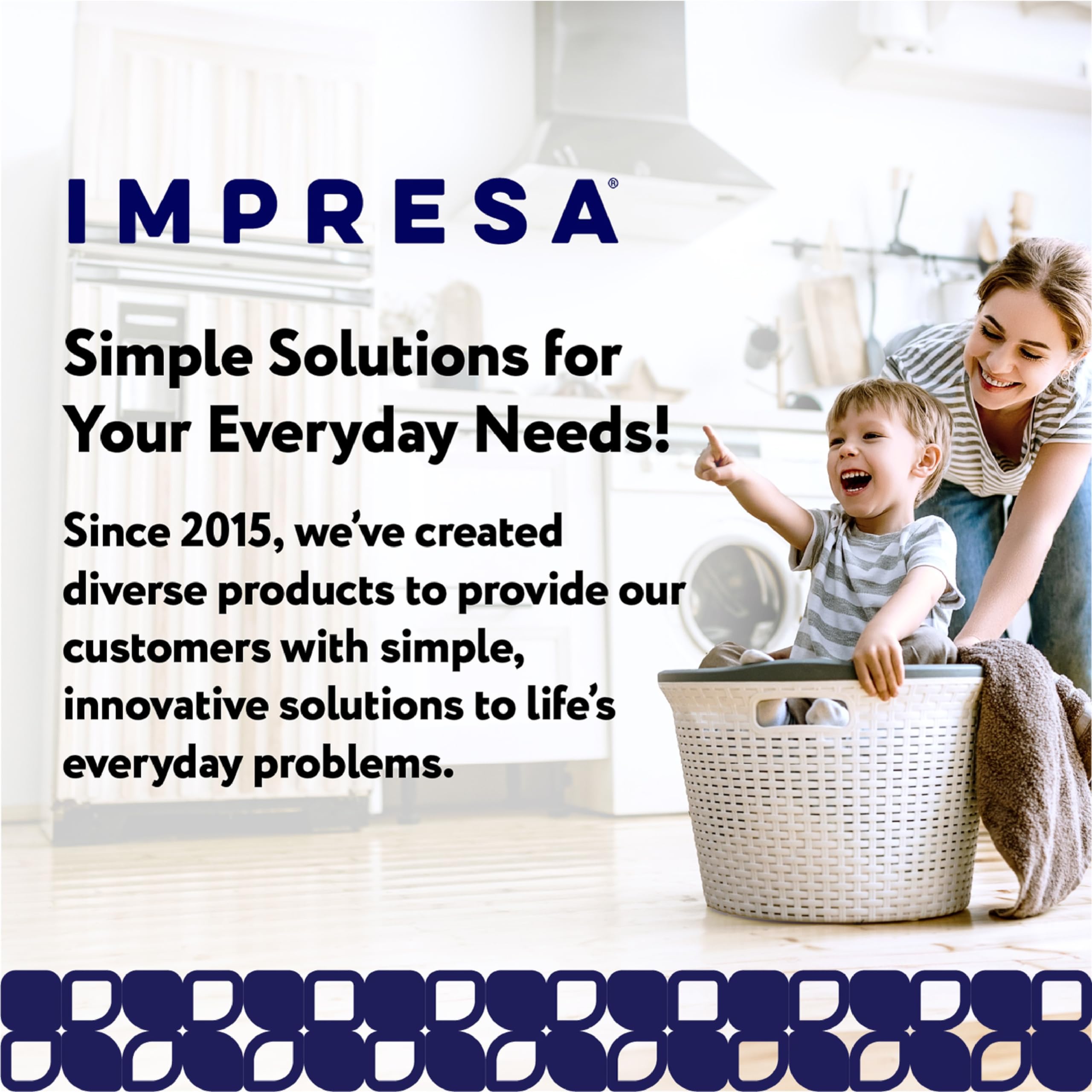 IMPRESA Sunscreen Applicator - 6 oz, Blue - Refillable Roll-On Bottle with Foam Sunscreen Replacement Sponges - Roller Ball Applicator & Lotion Roller for Kids & Adults