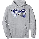 Hampton Pirates HBCU Est 1868 Gray Officially Licensed Pullover Hoodie