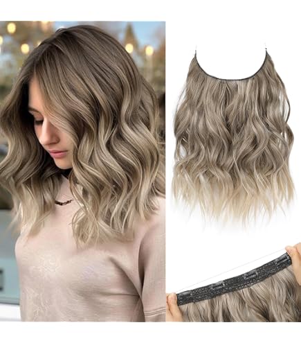 HairUWear Hairdo Clip-In Hair Extension Mid Soft Blonde Volumizer 22\