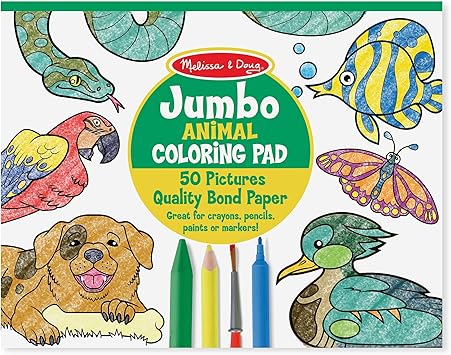Melissa \u0026 Doug Jumbo Coloring Pad 