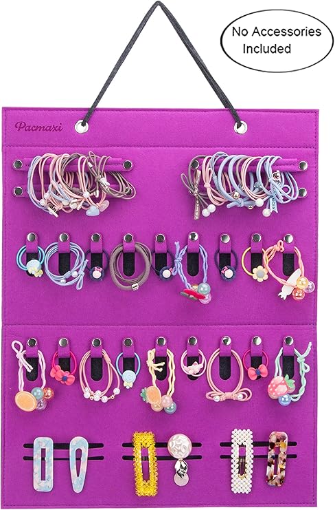 Amazon Com Girls Hair Ties Holder Foldable Hair Accessories