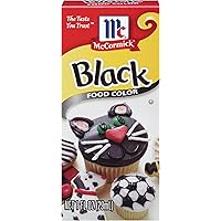 McCormick Black Food Color, 1 Fl. Oz (Pack of 1)