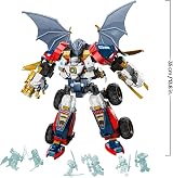 LEGO NINJAGO 4-in-1 Zane’s Ultra Combiner Mech 71834 includes 6 minifigures view 7