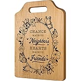 Neighbor Gifts,Housewarming Gift for New House Homeowner,Cool Christmas Presents for Neighbors Friends,Best Thank You Welcome Gifts for New Neighbors Cutting Board Appreciation Xmas Neighborly Gifts